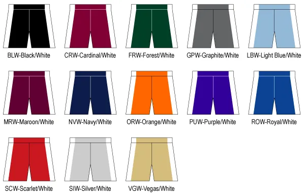 A4 Ladies Reversible Performance Basketball Short