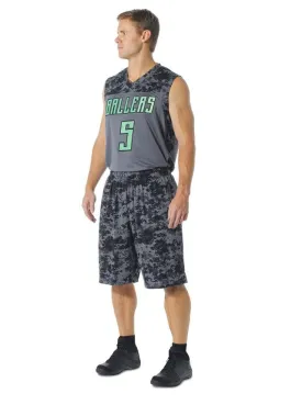 A4 Men's Performance Camo Basketball Muscle