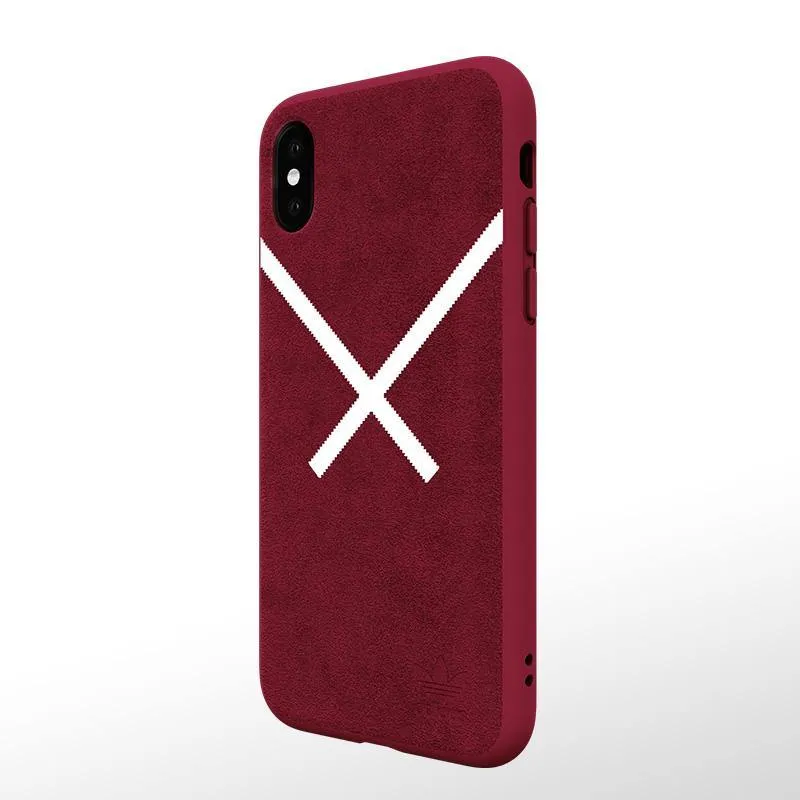 adidas Originals Plush Leather Case for Apple iPhone XS