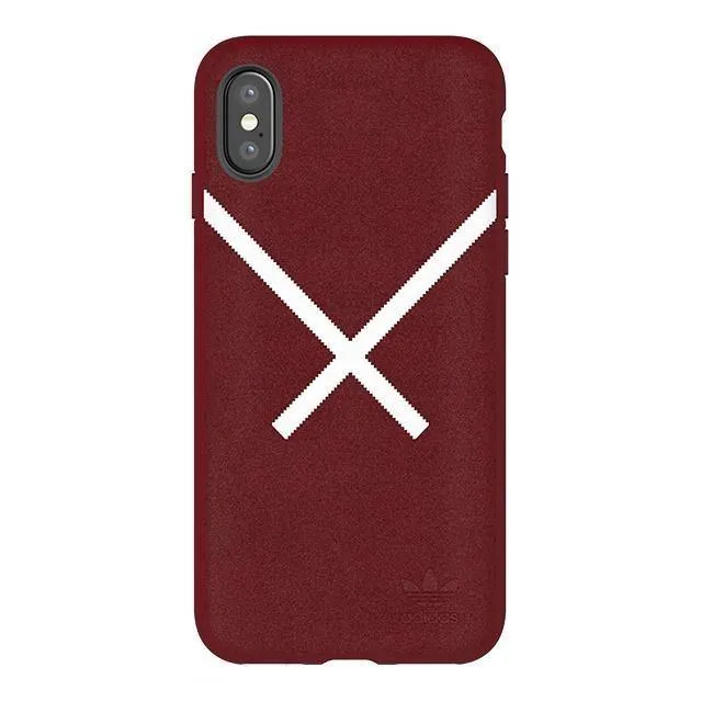 adidas Originals Plush Leather Case for Apple iPhone XS