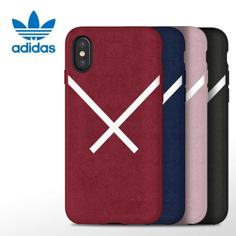 adidas Originals Plush Leather Case for Apple iPhone XS