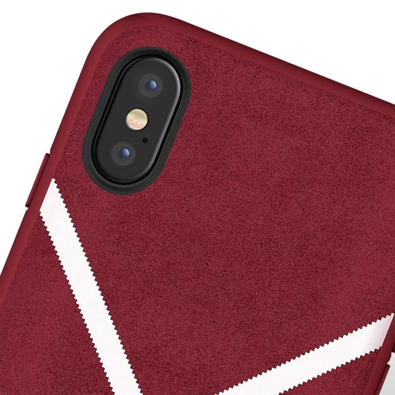 adidas Originals Plush Leather Case for Apple iPhone XS