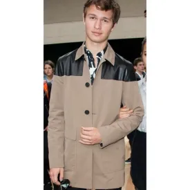 Ansel Elgort Cotton Jacket