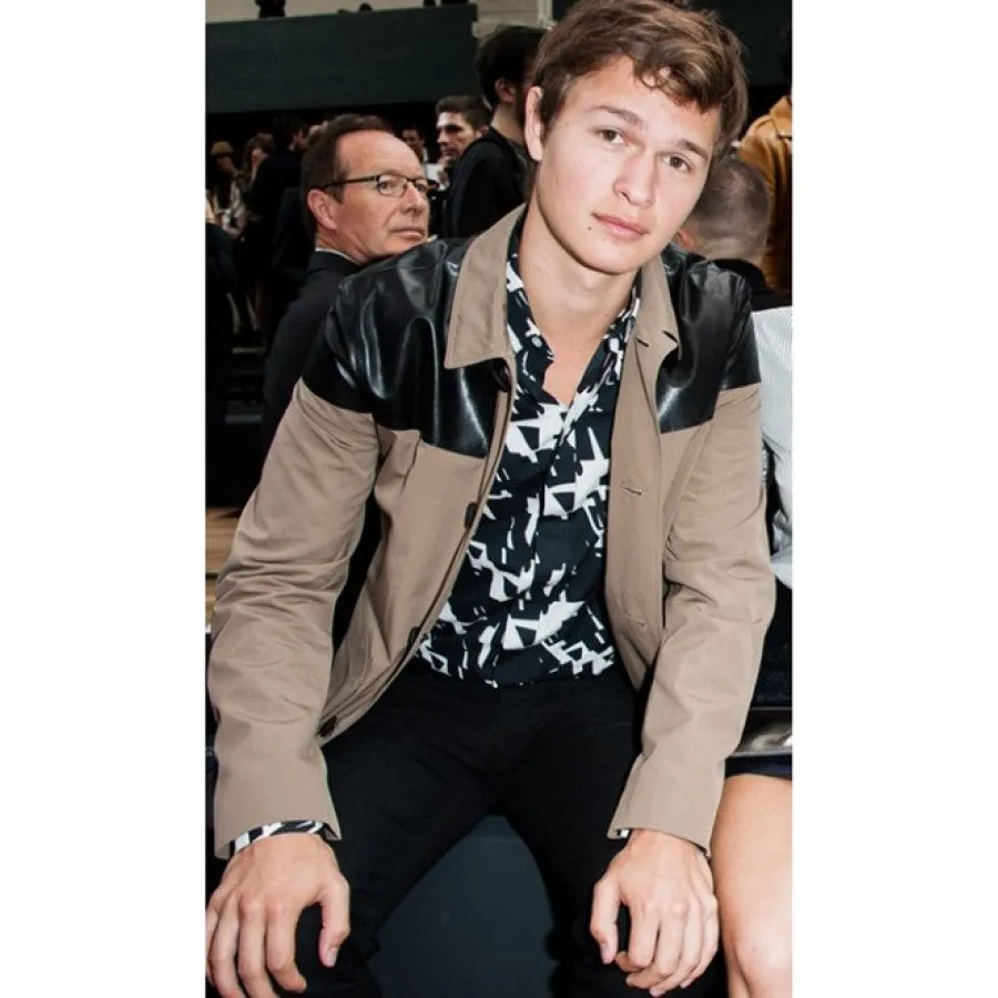 Ansel Elgort Cotton Jacket