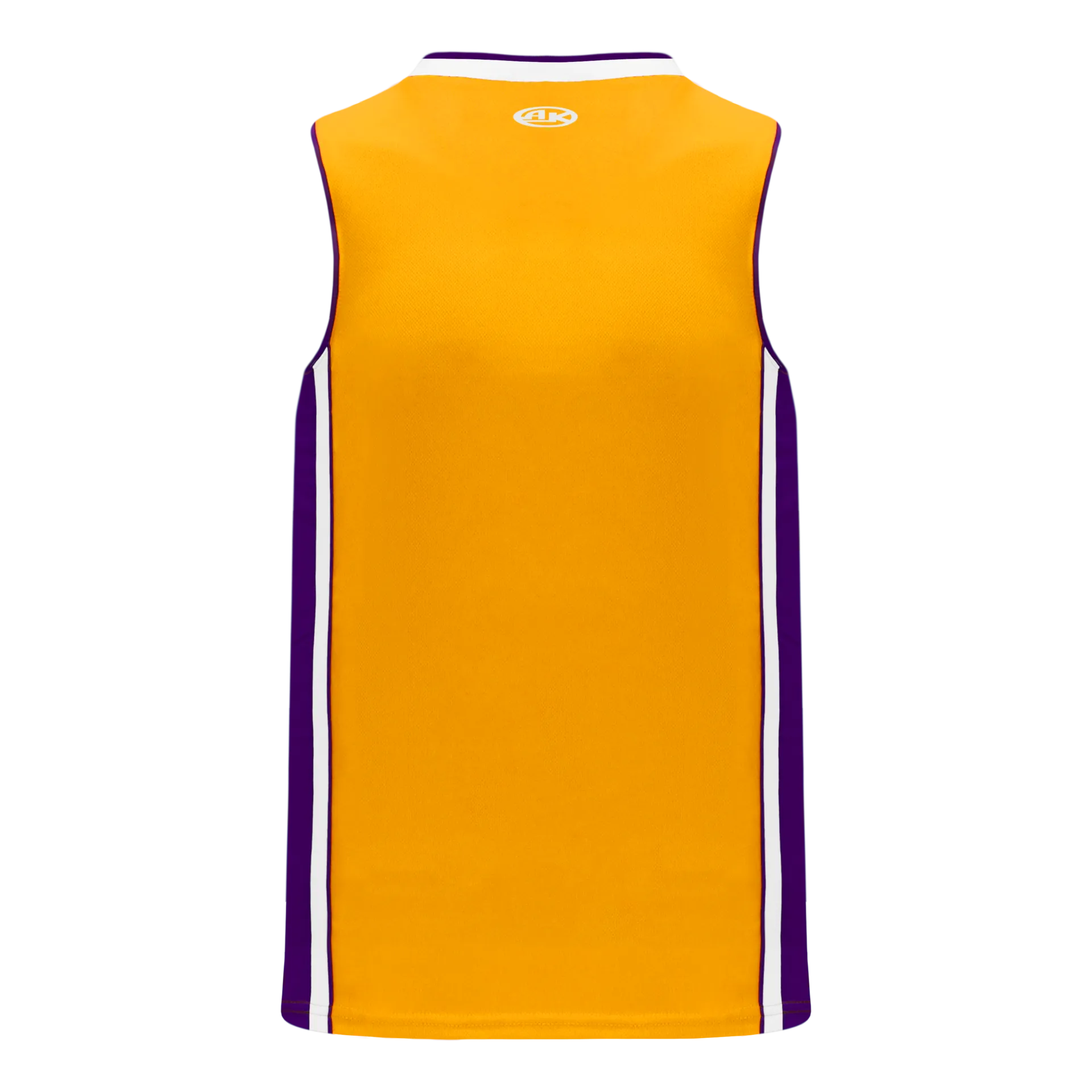 Athletic Knit (AK) B1715Y-435 Youth LA Lakers Gold Pro Basketball Jersey