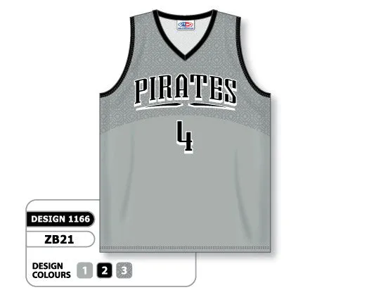 Athletic Knit Custom Sublimated Basketball Jersey Design 1166