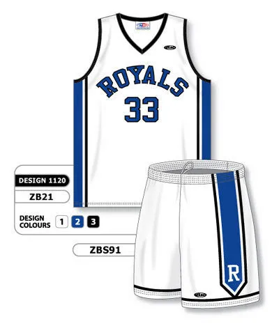 Athletic Knit Custom Sublimated Matching Basketball Uniform Set Design 1120