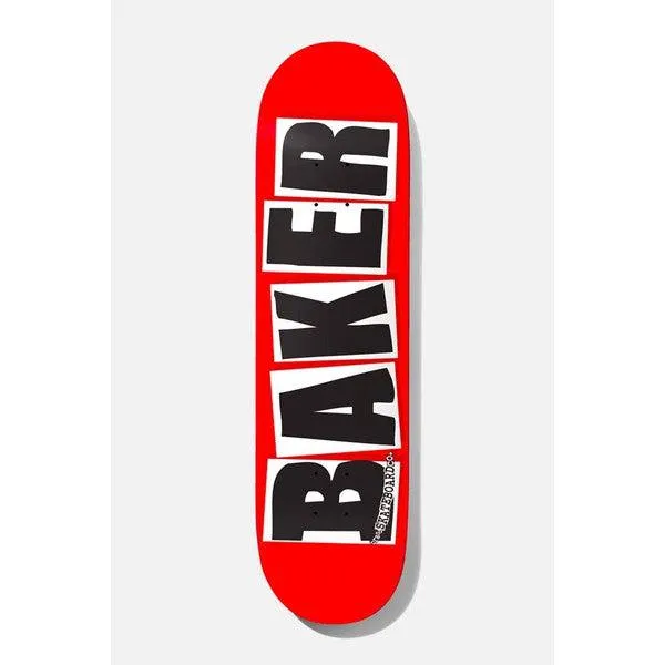 Baker Skateboards Brand Logo Black Deck 8.38"