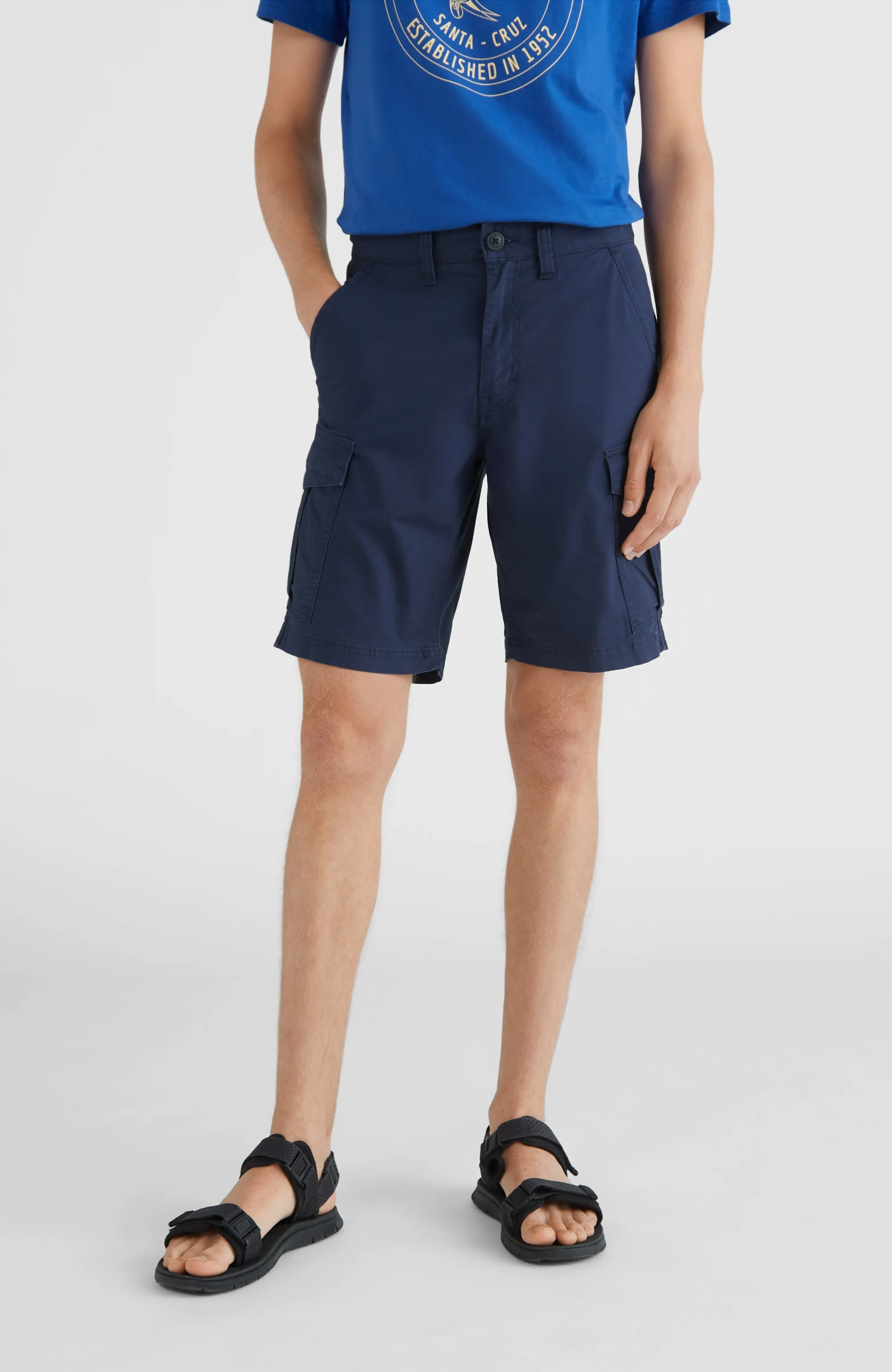 Beach Break Cargo Shorts | Ink Blue -A