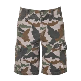 Cargo Shorts Ripstop Camo Army