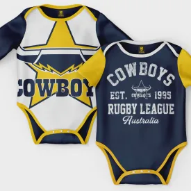 Cowboys Bodysuit 2pc Gift Pack