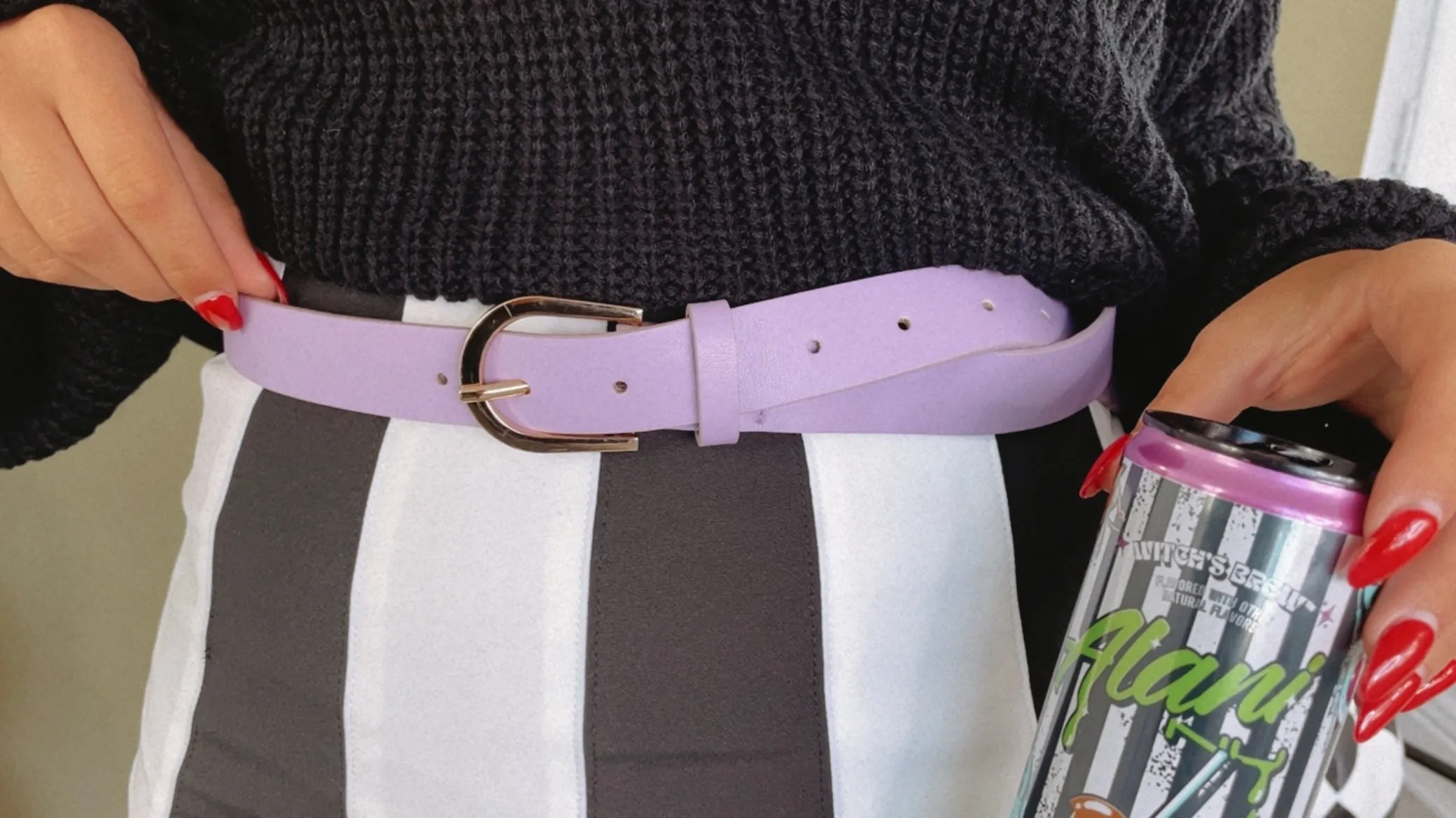 Daily Wear Belt, Purple