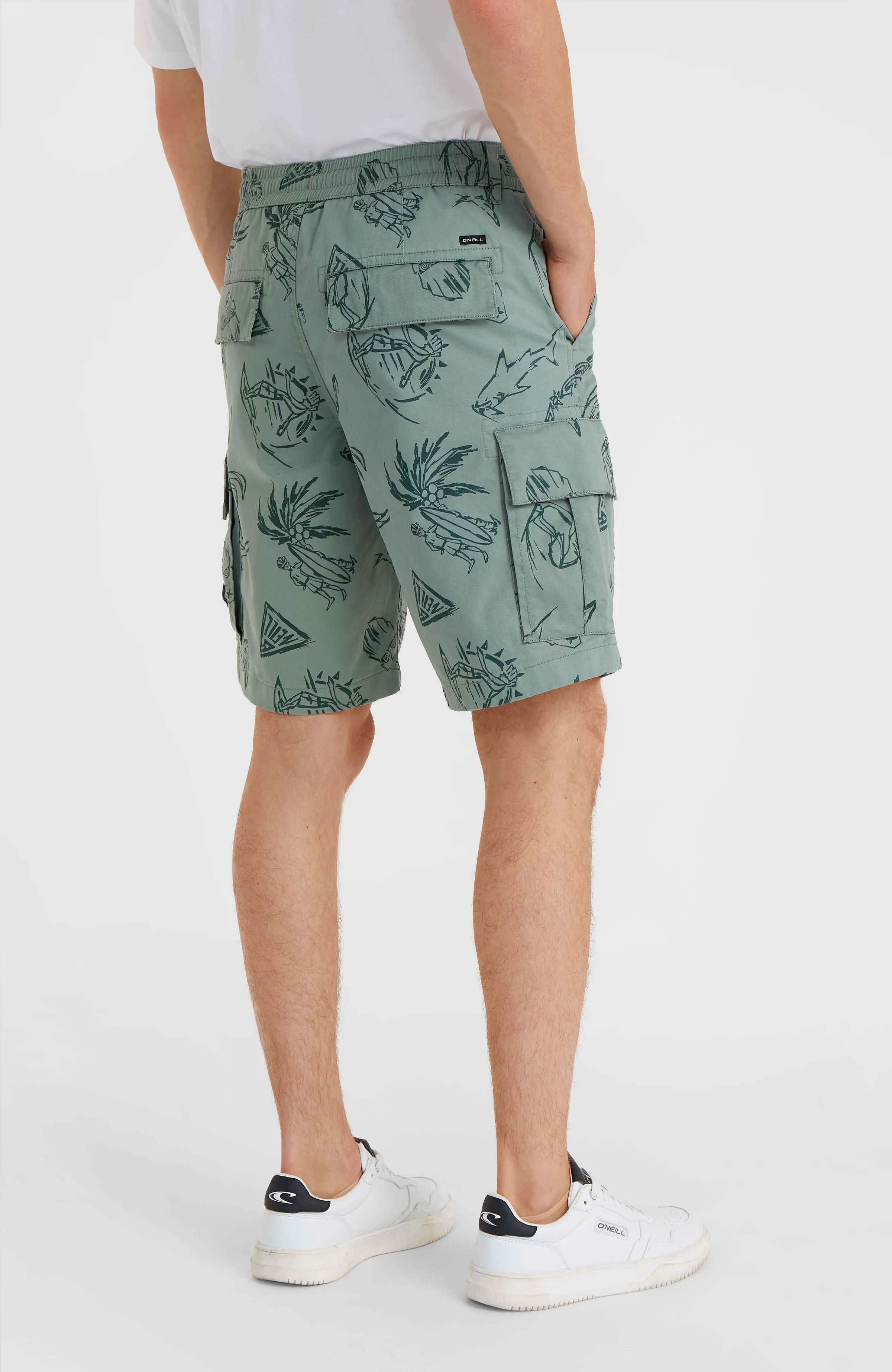 Essentials Cargo Shorts | Green Vintage Surfer