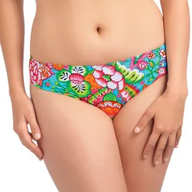 Freya Dreamer Hipster Swim Brief Print, Azure