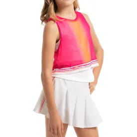 Girl's Shockin' Radiance Tennis Tank Shocking Pink