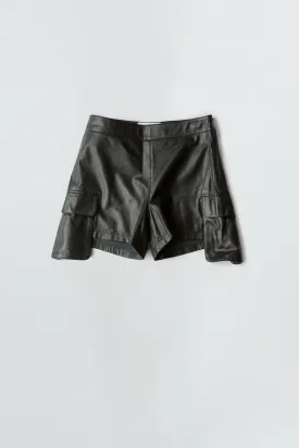 Grace Leather Shorts