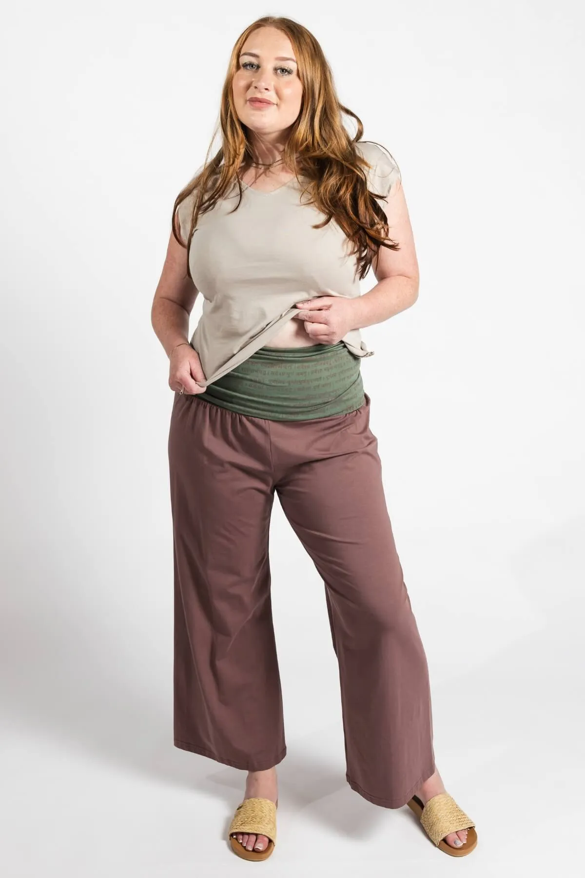 Mantra Pants - Dusty Mauve