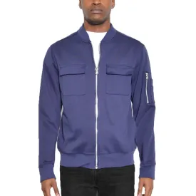 Navy Dual Pocketed Bomber