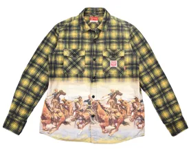 Neighborhood Japan printed flannel Small