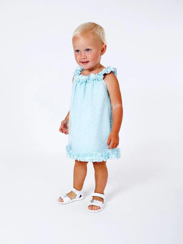 One Friday Aqua Dress With Bloomer