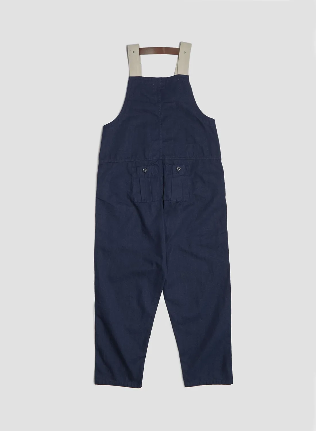 Railway Dungaree Heavy Cotton in Black Navy