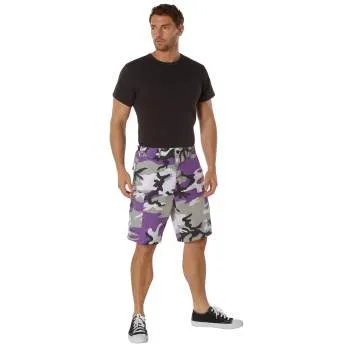 ROTHCO COLORED CAMO BDU SHORTS