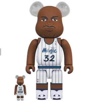 Shaquille O'Neal- Orlando Magic 100% & 400%  Be@rbrick