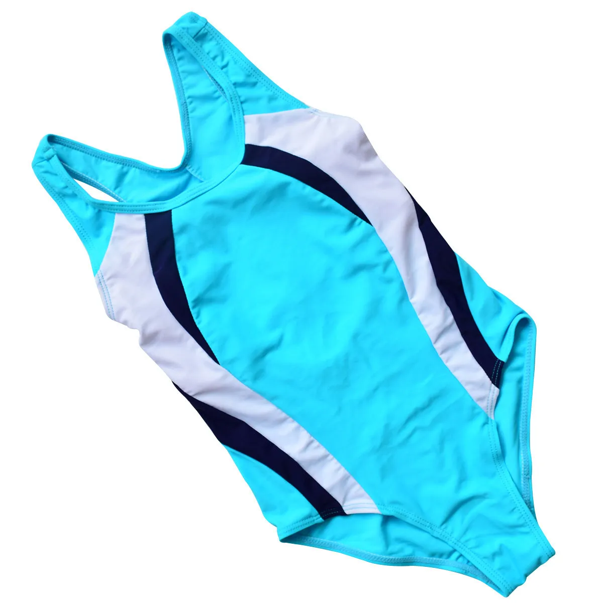 Swimsuit new children's competitive swimwear women's sportswear European swimwear girls swimwear