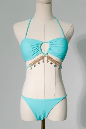 swimwear with jewels