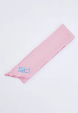 Tennis headband / sweatband, light pink