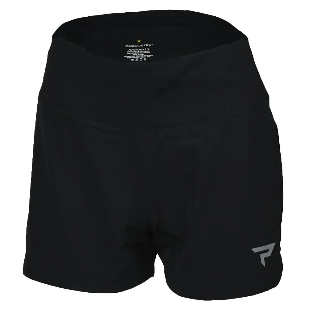 Womens Base Level Performance Tennis Short Black